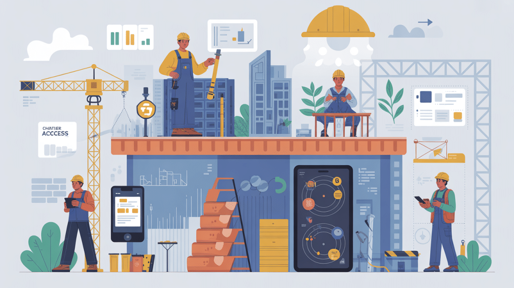 chantier access fr avis illustration gestion chantier collaborative