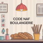 illustration code naf boulangerie registre four pain