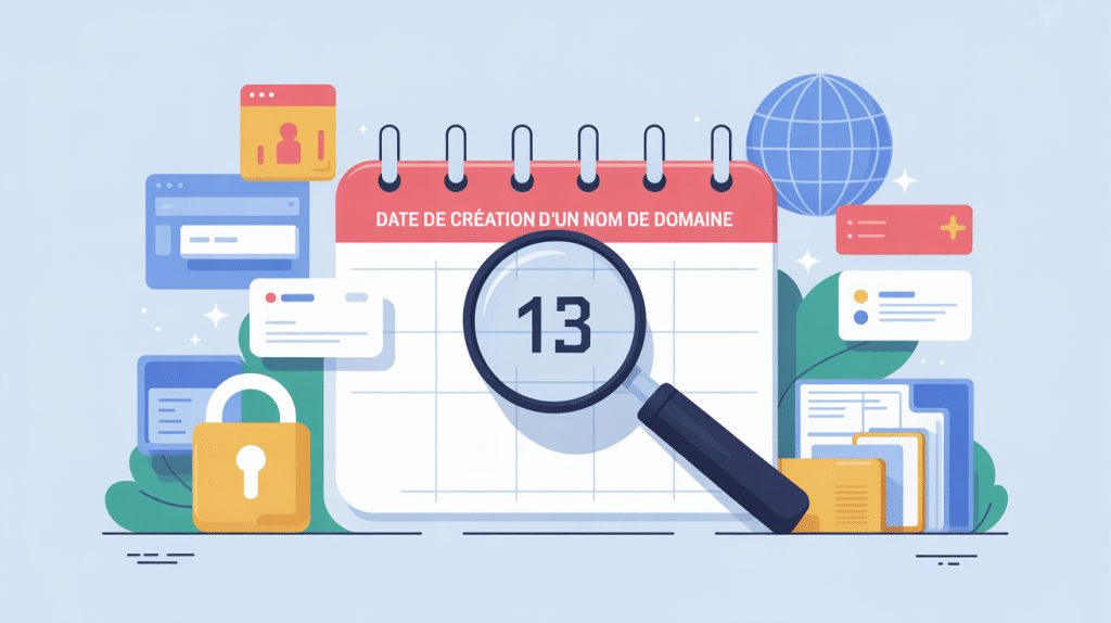 comment connaitre la date de création d'un nom de domaine image principale