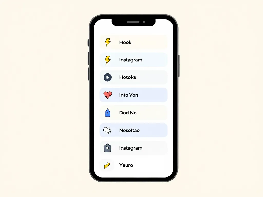diagramme structuré bio instagram description insta