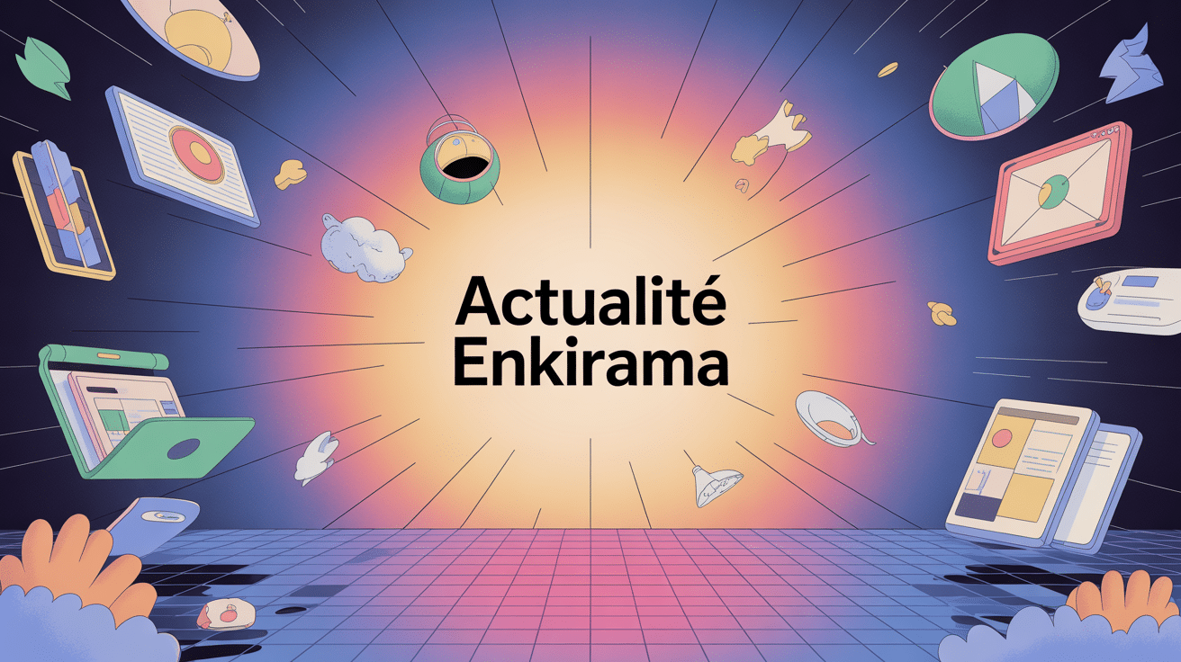 illustration veille enkirama actualité univers numérique