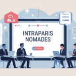 intraparis nomades illustration portail sécurisé agents