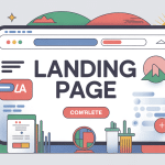 landing page c'est quoi illustration conversion moderne