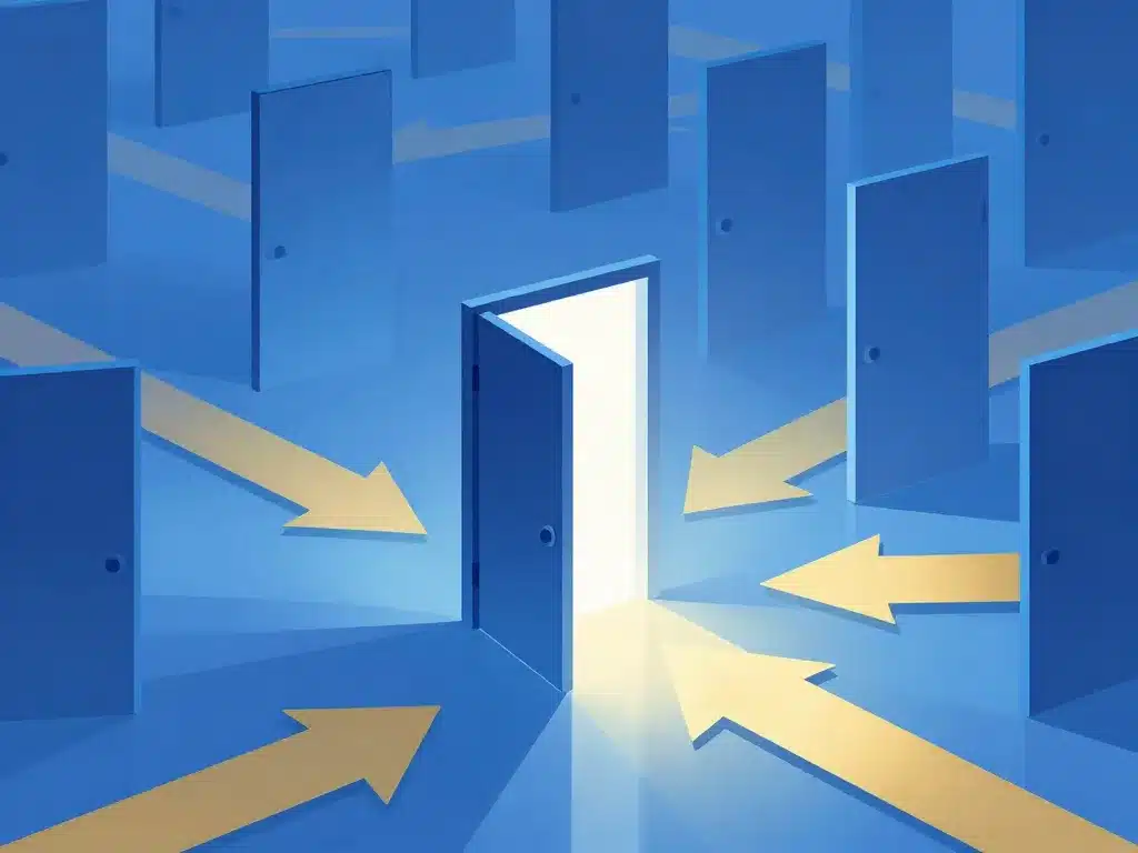 landing page c'est quoi rôle clé image porte ouverte