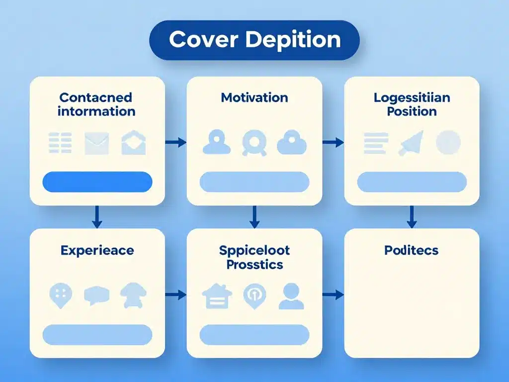 diagramme lettre de motivation preparateur de commande étapes