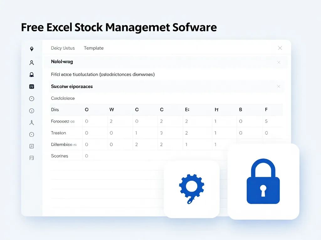 installation logiciel gestion de stock excel gratuit étapes et sécurité