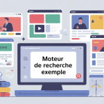 illustration moteur de recherche exemple plateforme diversifiée