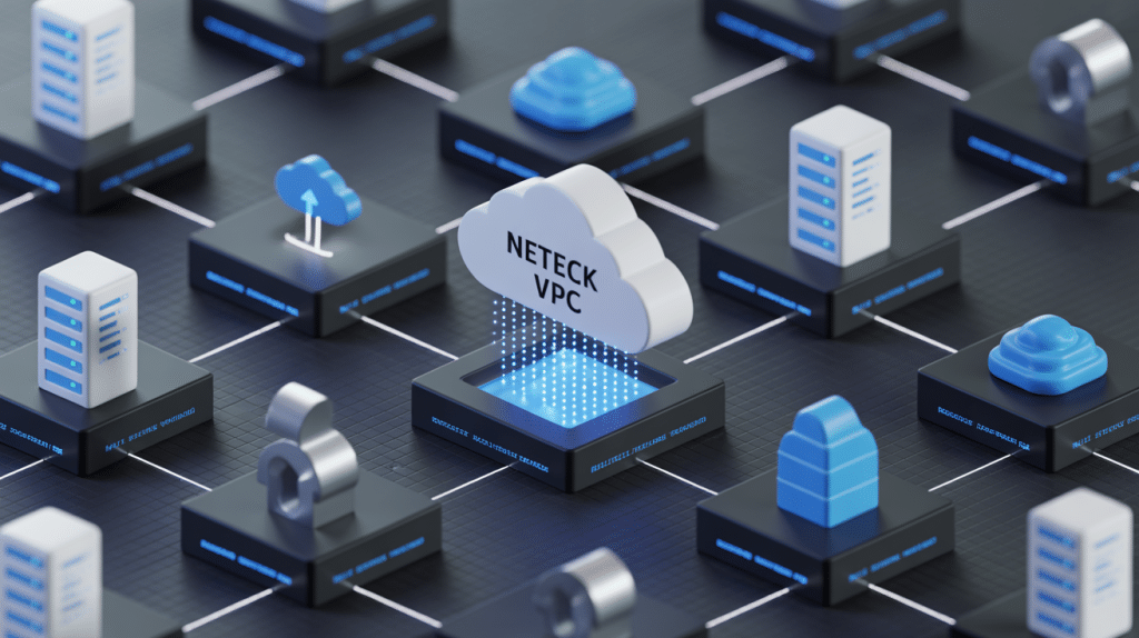 Illustration cloud sécurisé neteck vpc