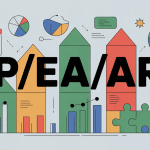 illustration p/e/a/r avec ratios financiers