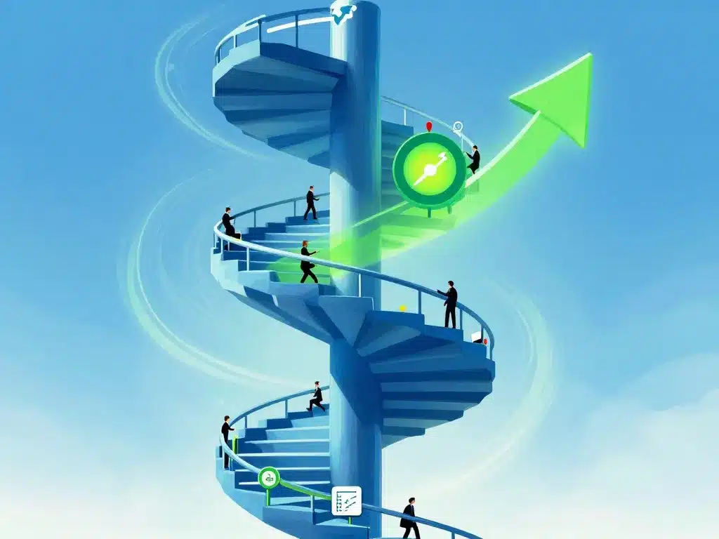 amélioration continue project management center visuel