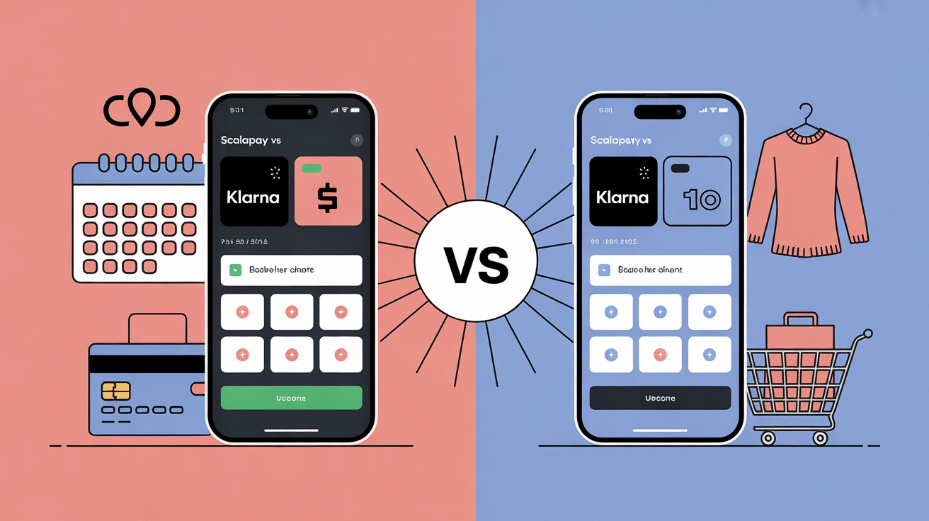 scalapay ou klarna illustration comparatif paiement fractionné