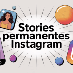 illustration story permanente Instagram vitrine profil