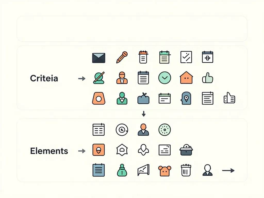 création tableau de caractérisation étape par étape