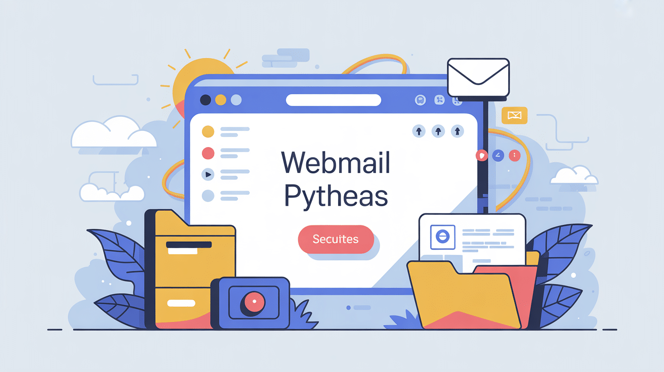 Webmail Pytheas interface messagerie sécurisée
