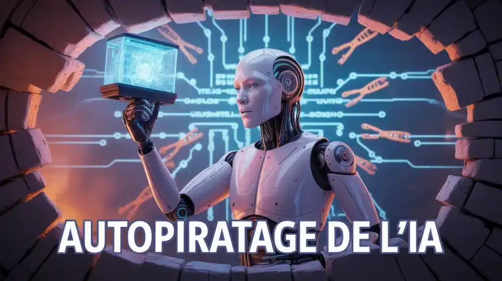 ia s'autopirate autopiratage illustration