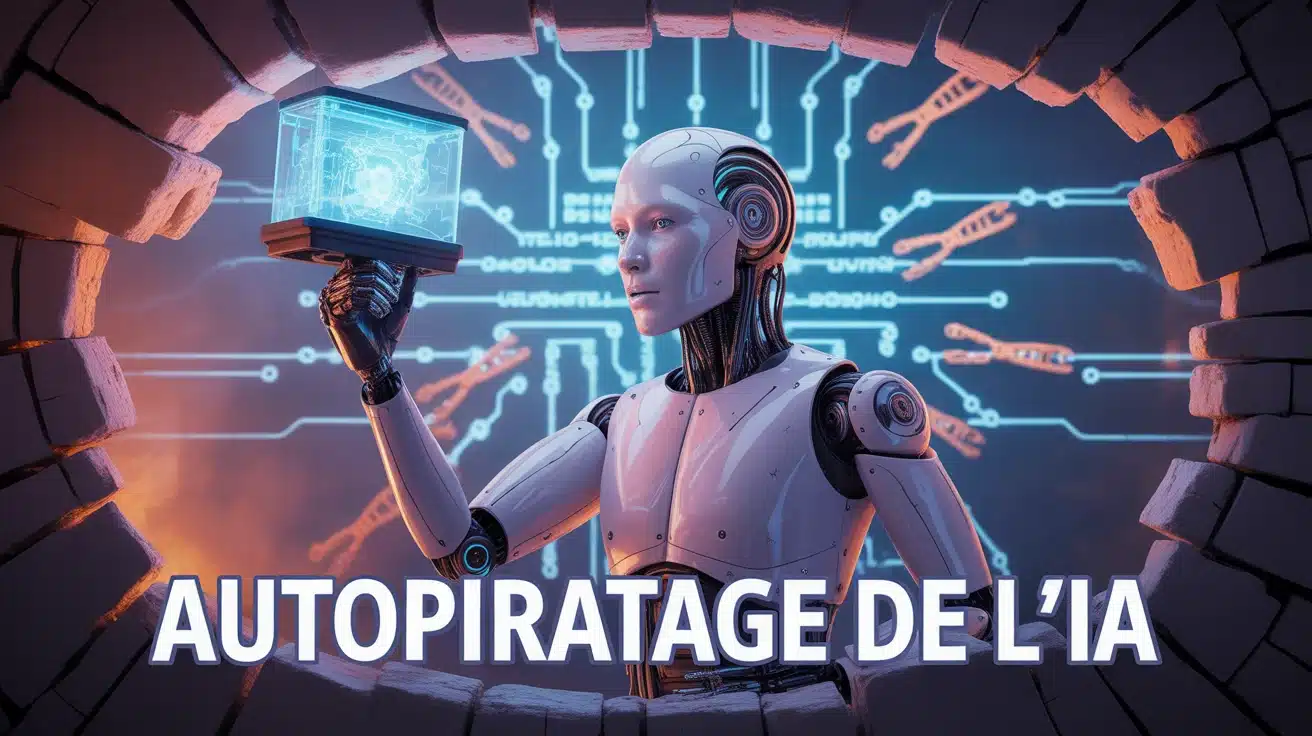 ia s'autopirate autopiratage illustration