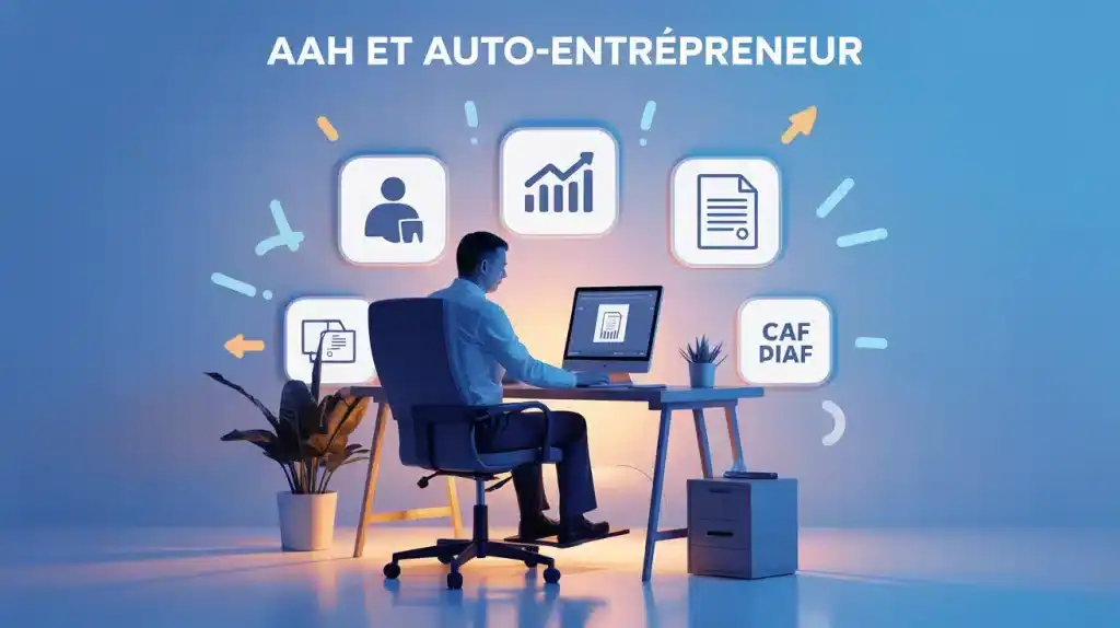 plafond aah auto entrepreneur personne fauteuil roulant