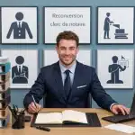 Reconversion clerc de notaire, formation et évolution professionnelle