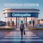 reconversion osteopathe illustration carrefour