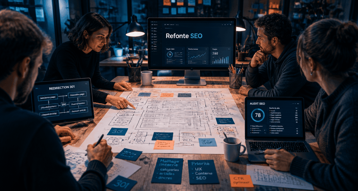 agence refonte seo experts audit table