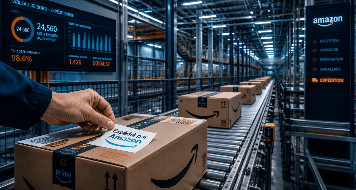 amazon fba c'est quoi entrepôt colis