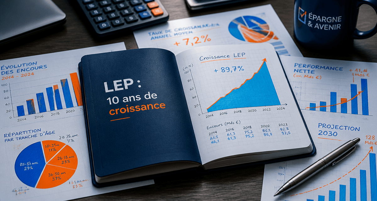 combien rapporte un lep plein sur 10 ans carnet et graphiques
