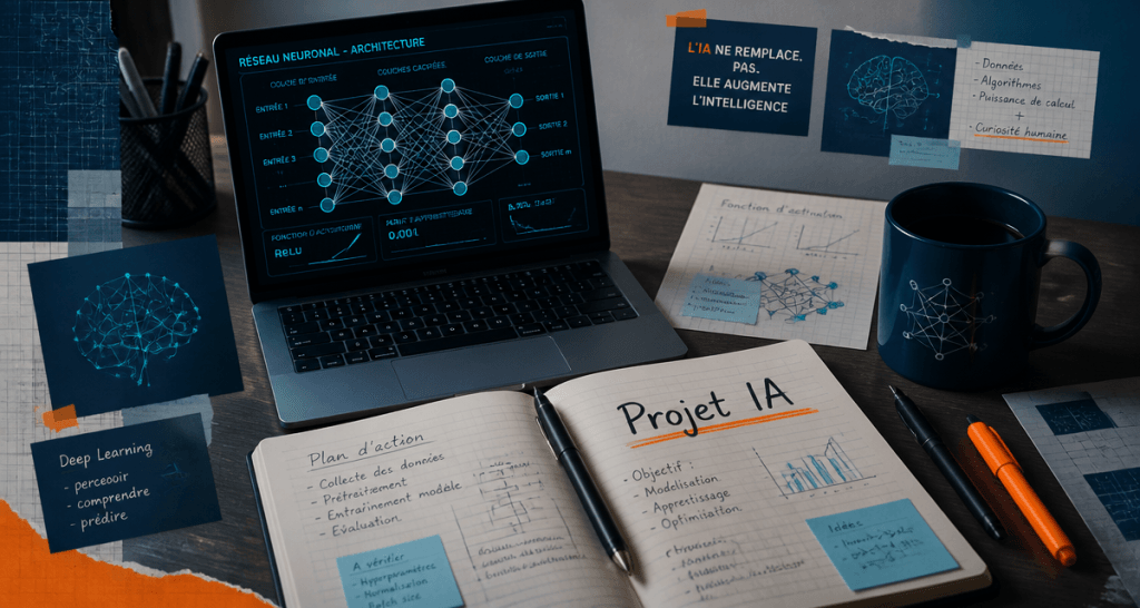 comment créer une intelligence artificielle sur-mesure ordinateur diagramme