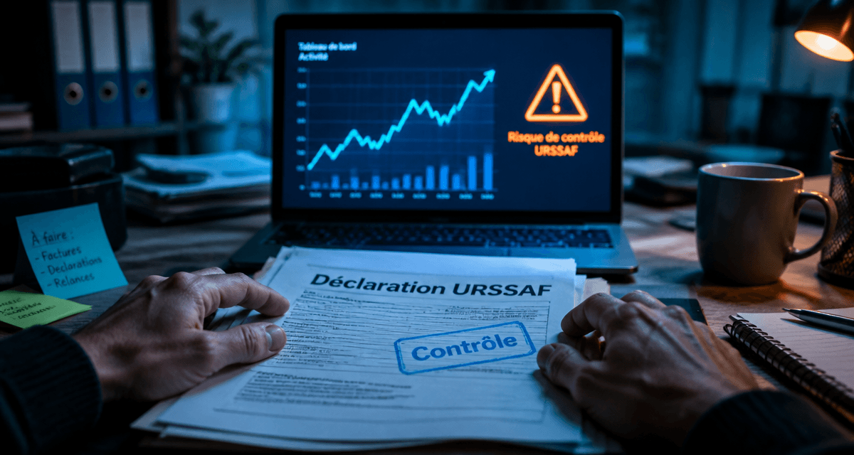 fausse déclaration urssaf auto-entrepreneur contrôle