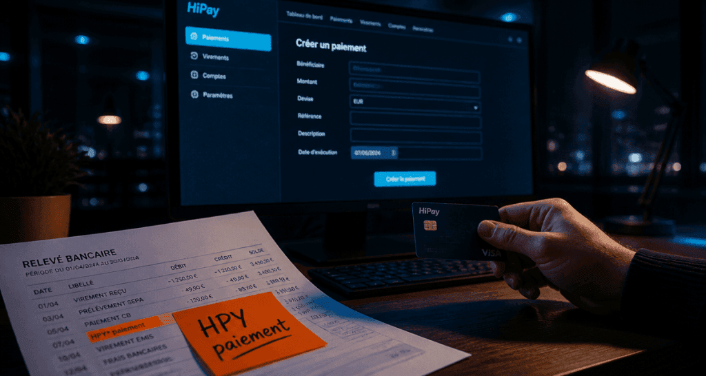 hpy paiement relevé bancaire carte