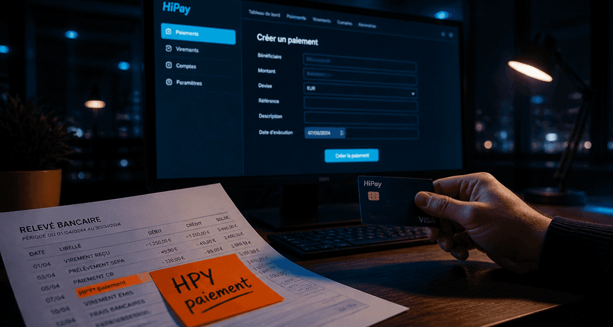hpy paiement relevé bancaire carte