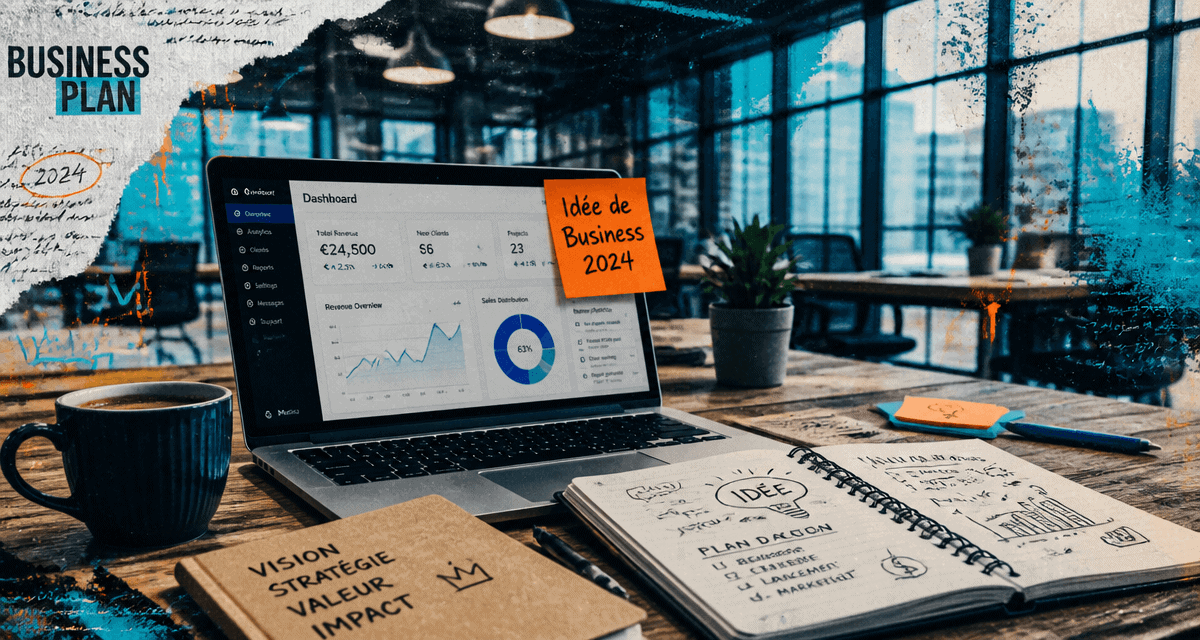 idee de business 2024 ordinateur open space