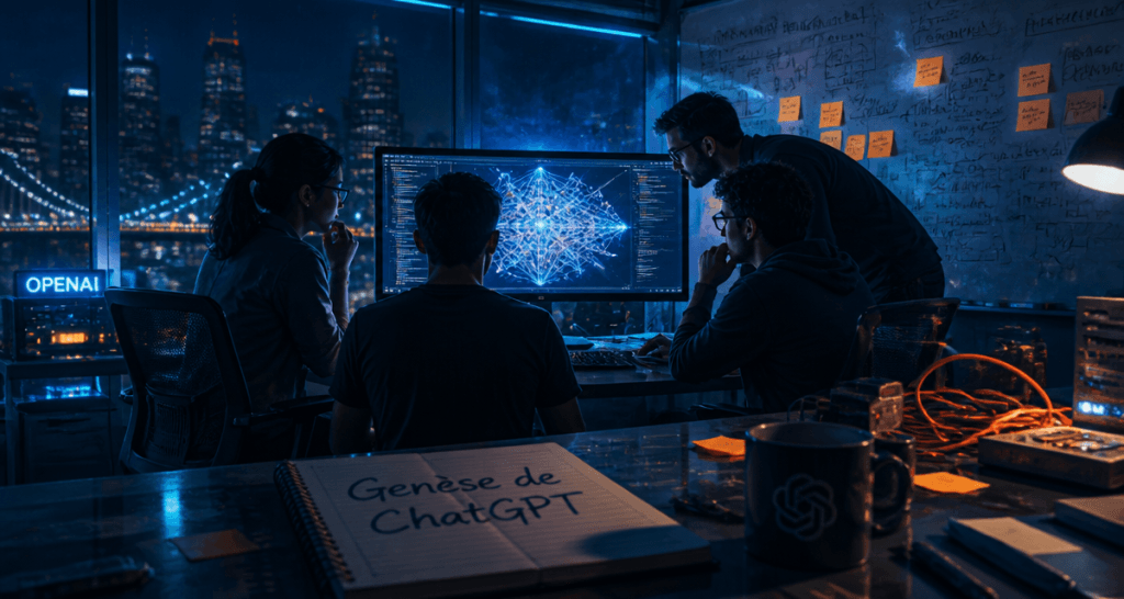 qui a creer chatgpt ingénieurs OpenAI bureau