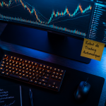robot trading automatique écran graphique