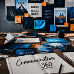 Salle de réunion agence de communication 360 moodboard