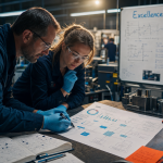 Définition excellence opérationnelle : 4 piliers KPI en atelier
