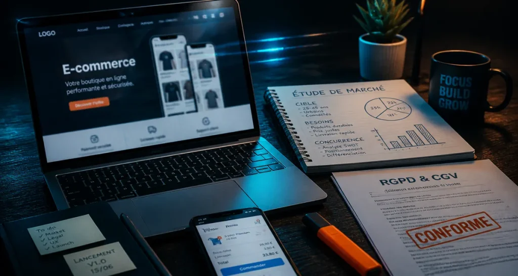 E commerce comment se lancer : boutique en ligne sans stock