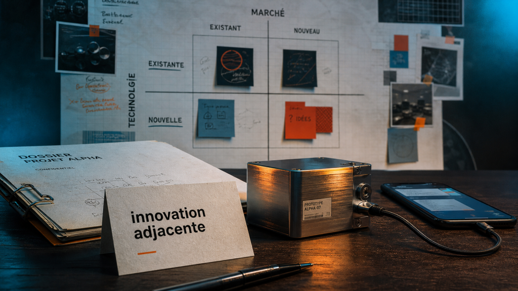Innovation adjacente pour conquérir de nouveaux marchés avec vos actifs existants