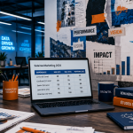 Les métiers du marketing les mieux payés, open space moderne et salaires 2024
