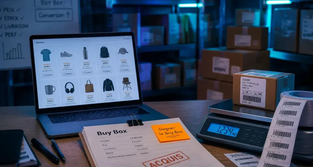 Marketplace en France : laptop et critères pour choisir la bonne marketplace en France