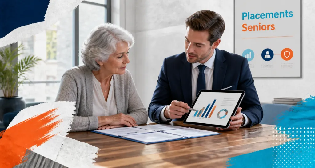 meilleur placement pour un senior discussion conseiller financier