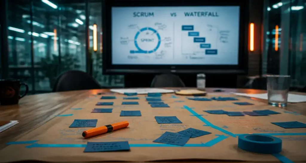 Methode gestion de projet : Scrum vs Waterfall pour éviter les retards