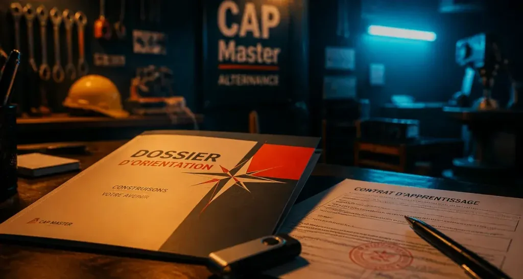 Métier apprentissage : CAP contrat, dossier et alternance en atelier