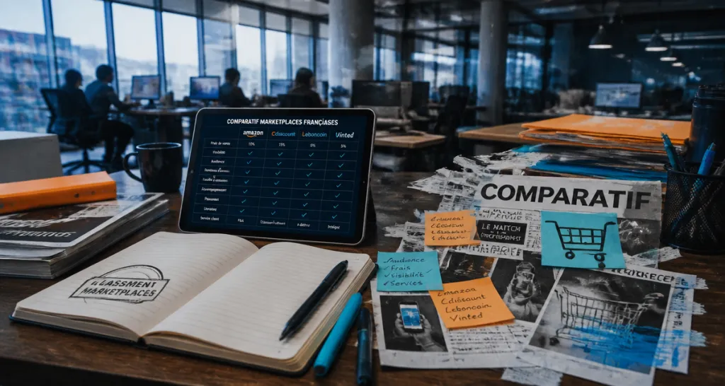 Top marketplace France tableau comparatif