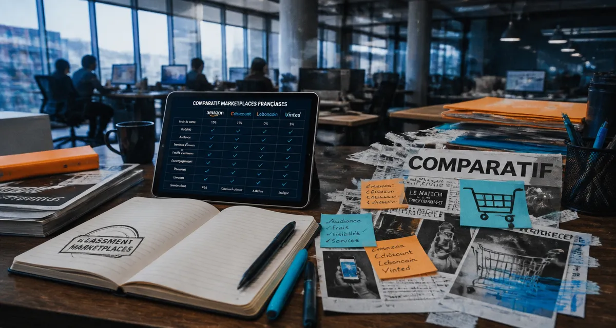Top marketplace France tableau comparatif