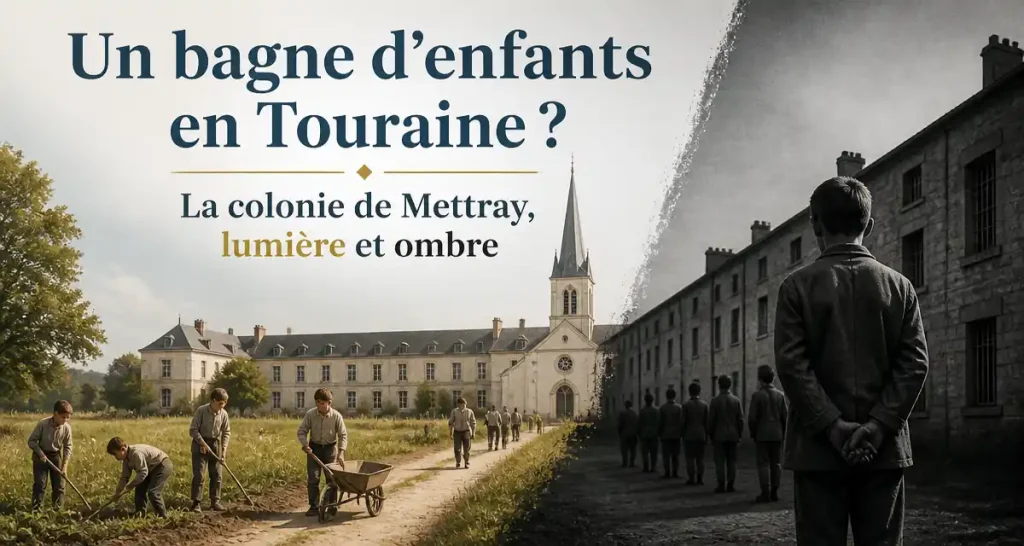 Un bagne d’enfants en Touraine ? La colonie de Mettray, lumière et ombre