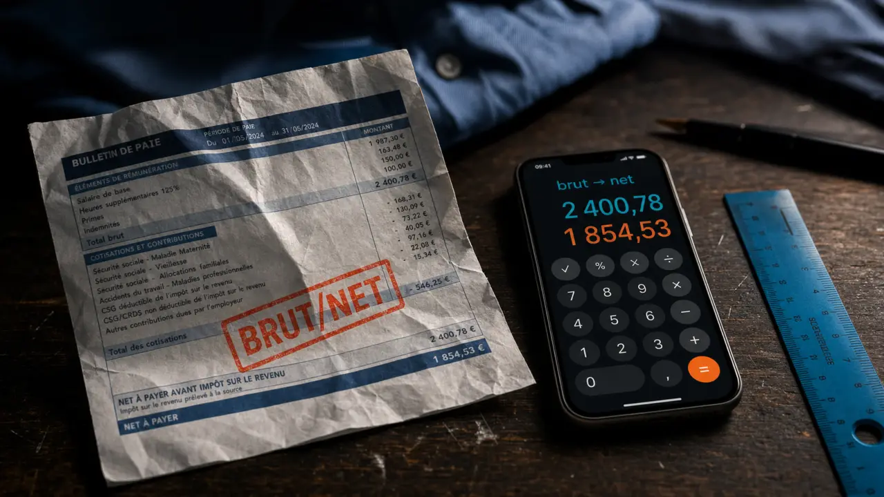 2062 brut en net : montant net à percevoir