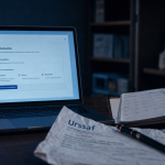 Actualisation france travail auto entrepreneur : formulaire ARE 151h sur ordinateur