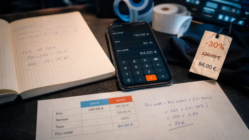 Calcul solde : la formule concrète, 3 pièges à éviter et tableaux pour comparer vos économies