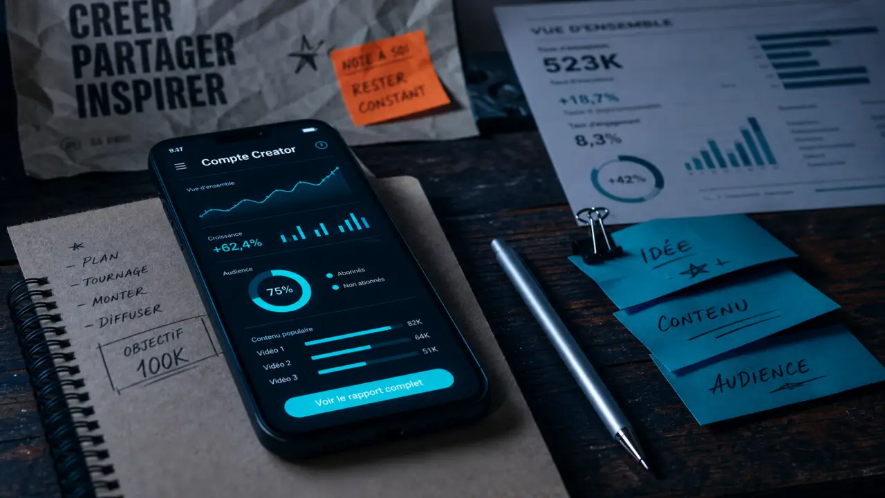 compte creator instagram sur smartphone : personnel ou business