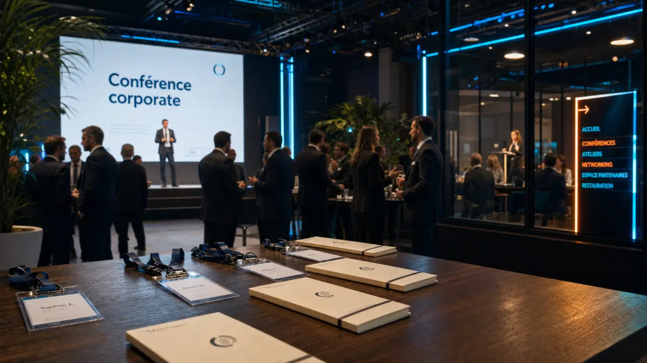 Événement corporate en conférence : formats, lieux et objectifs